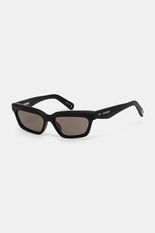 Jacquemus okulary przeciwsłoneczne SALON jednolita czarny JAC62C1SUN