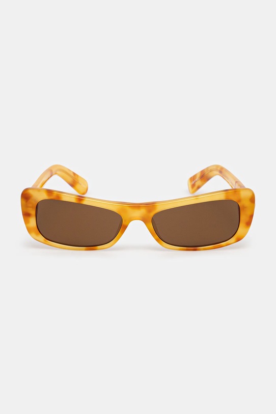 Jacquemus okulary przeciwsłoneczne CAPRI JAC55C9SUN beżowy SS25