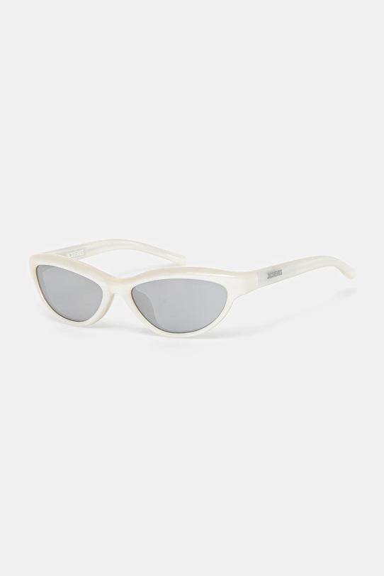 Jacquemus okulary przeciwsłoneczne CURVO nie beżowy JAC134C1SUN