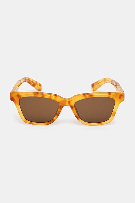 Jacquemus okulary przeciwsłoneczne CARRE JAC109C4SUN brązowy SS25