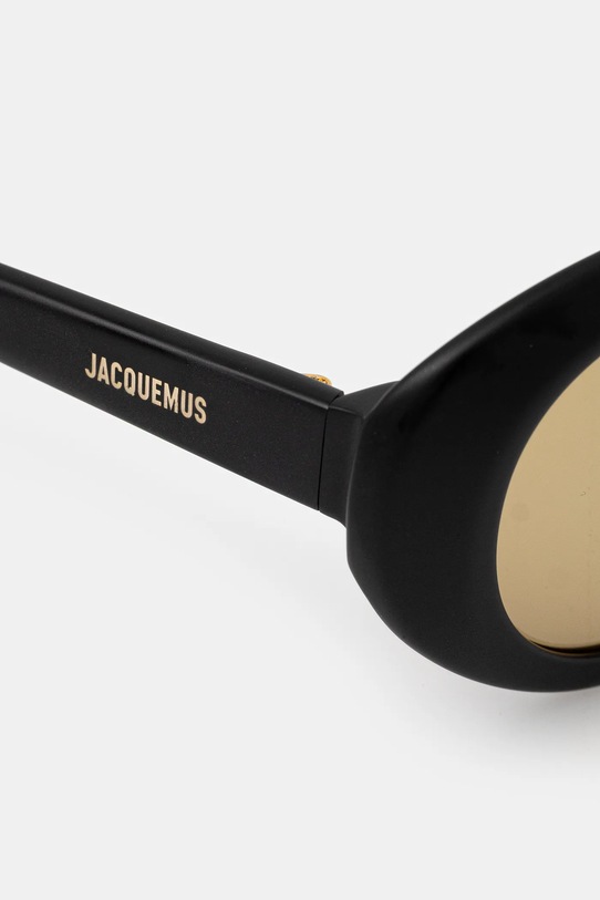 Akcesoria Jacquemus okulary przeciwsłoneczne ROND JAC107C4SUN czarny