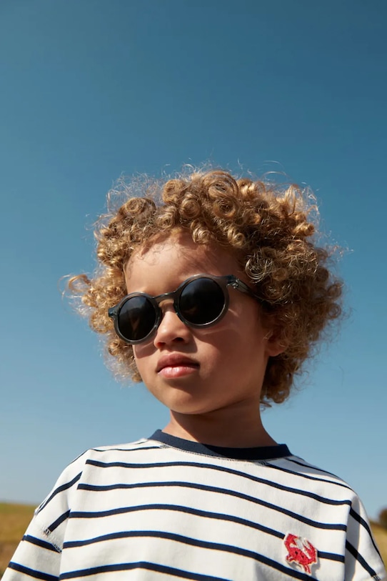 Detské slnečné okuliare Liewood Darla Sunglasses 4-10 Y modrá LW20087