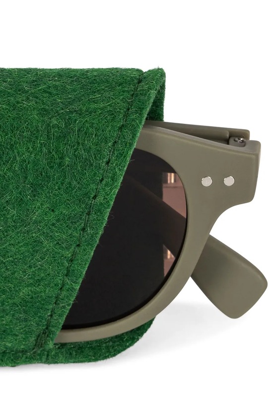 Konges Sløjd okulary przeciwsłoneczne dziecięce SUNGLASSES JUNIOR zielony KS102771