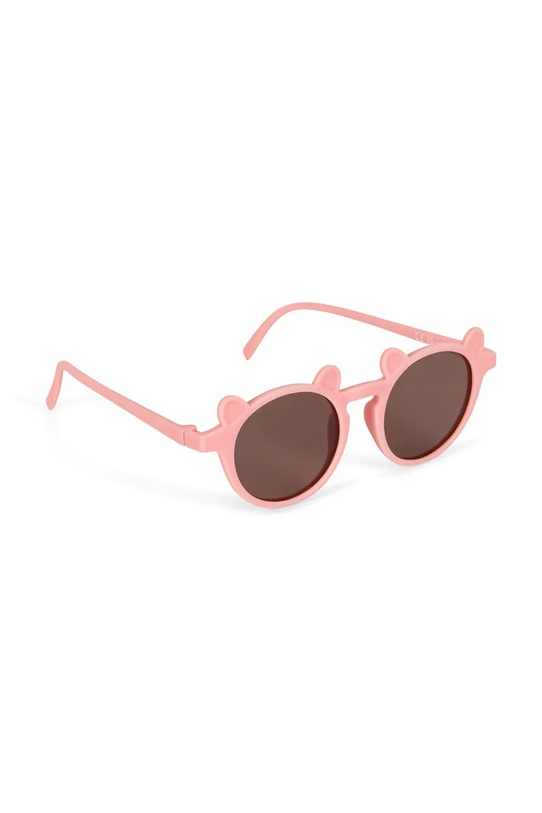 Konges Sløjd okulary przeciwsłoneczne dziecięce SUNGLASSES BABY BEAR różowy KS102801