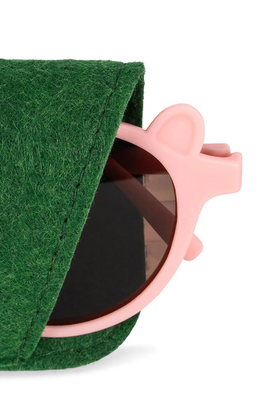 Konges Sløjd okulary przeciwsłoneczne dziecięce SUNGLASSES BABY BEAR różowy KS102801