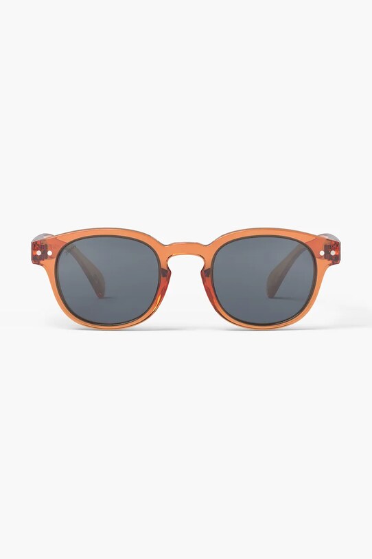 IZIPIZI okulary przeciwsłoneczne dziecięce IZIPIZI JUNIOR SUN #c Orange Smash JSN1826301 pomarańczowy SS25