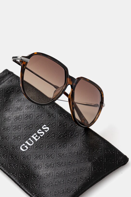 Akcesoria Guess okulary przeciwsłoneczne GU00067.52H brązowy