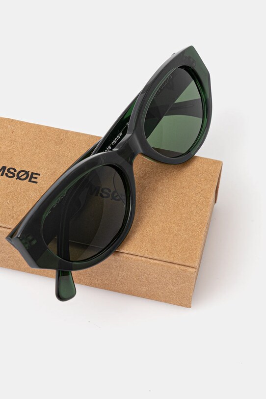 Samsoe Samsoe okulary SAJUDE zielony U25100013