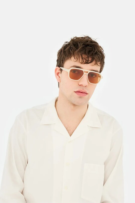 Accesorii Retrosuperfuture ochelari de soare MANEVAL.T7H bej