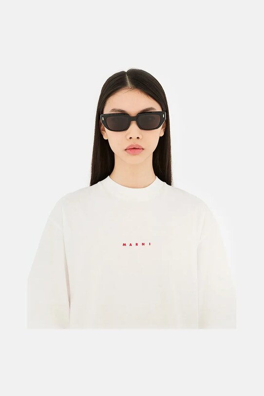 Marni okulary przeciwsłoneczne Etezea EYMRN00098.001.5MI czarny SS25