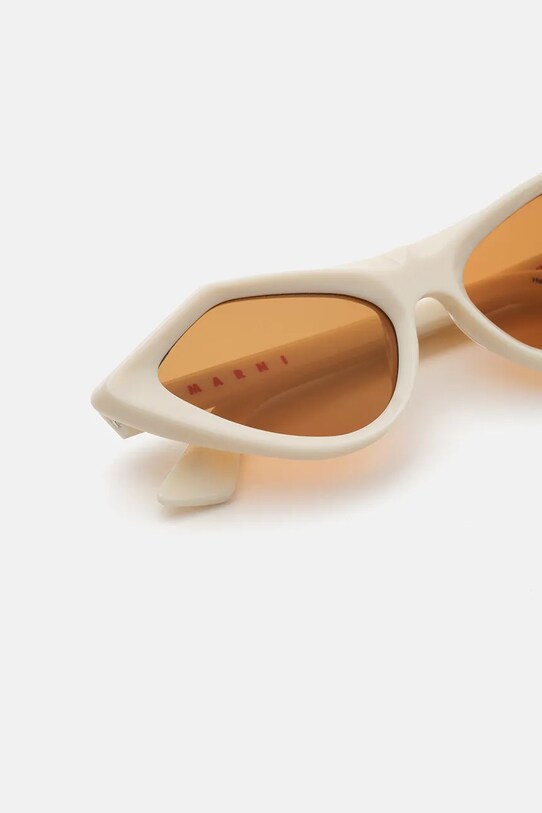 Marni okulary przeciwsłoneczne Tikbarri beżowy EYMRN00100.003.9G3