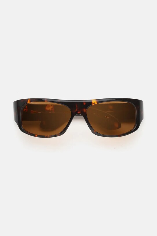 Marni okulary przeciwsłoneczne Uailus EYMRN00101.002.D28 brązowy