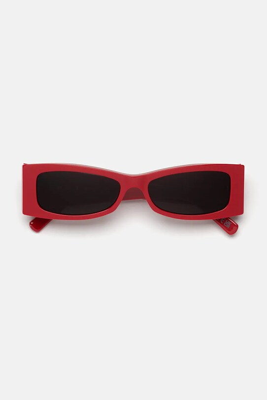 Marni okulary przeciwsłoneczne Zokoa EYMRN00099.002.Y5U czerwony