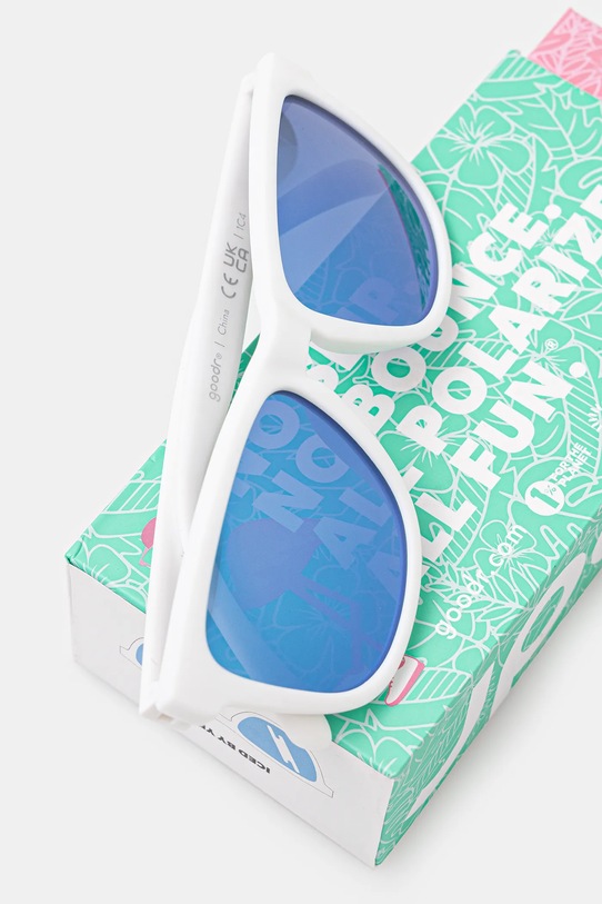 Akcesoria Goodr okulary przeciwsłoneczne Iced By Yetis G00585.OG.01 biały