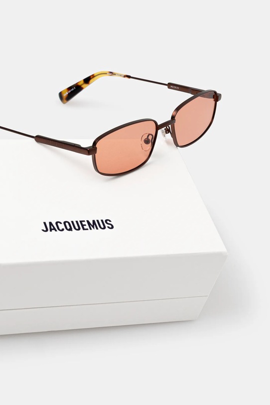 Jacquemus okulary przeciwsłoneczne SERA brązowy JAC121C2SUN
