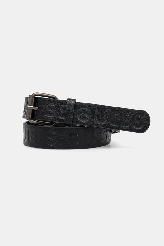 Guess pasek dziecięcy Gift Box czarny L5RZ03.WGDG0.PPYA