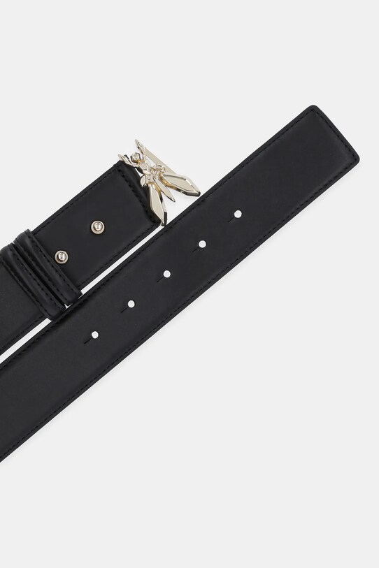 Patrizia Pepe curea de piele 8W0051.L048 negru SS25
