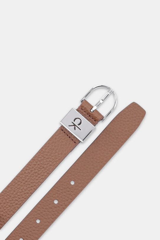 Calvin Klein curea de piele K60K612856 maro SS25