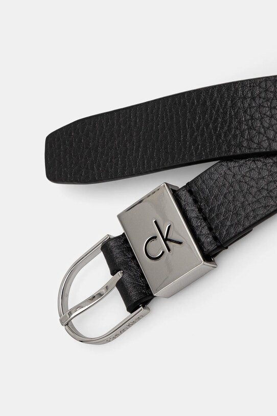 Calvin Klein curea de piele K60K612856 negru SS25