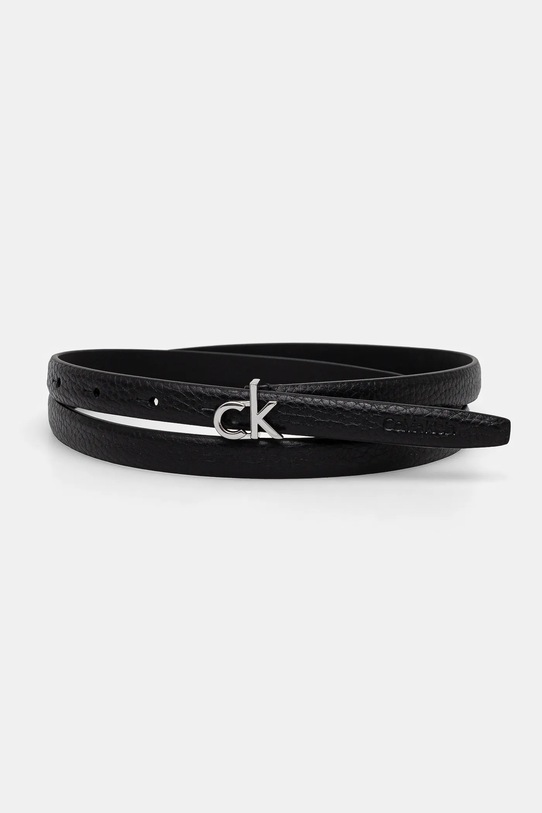 Calvin Klein curea de piele negru K60K612858