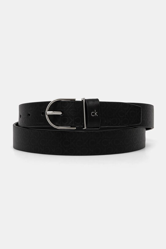 Кожаный ремень Calvin Klein чёрный K60K612860