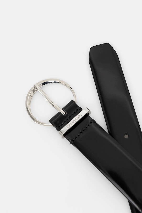 Кожаный ремень Calvin Klein K60K612862 чёрный SS25
