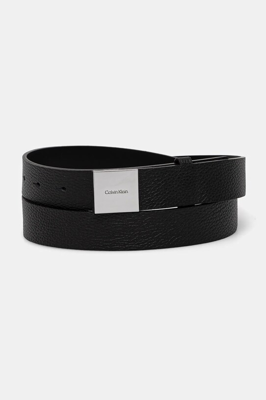 Calvin Klein curea de piele negru K60K612867