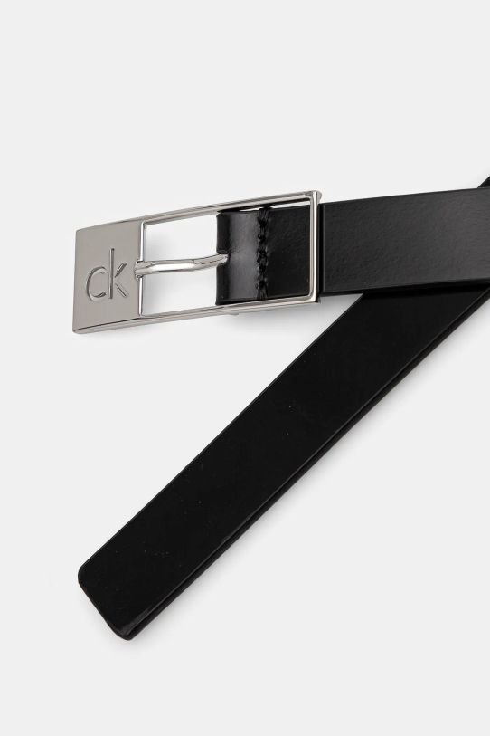 Calvin Klein curea de piele K60K612869 negru SS25