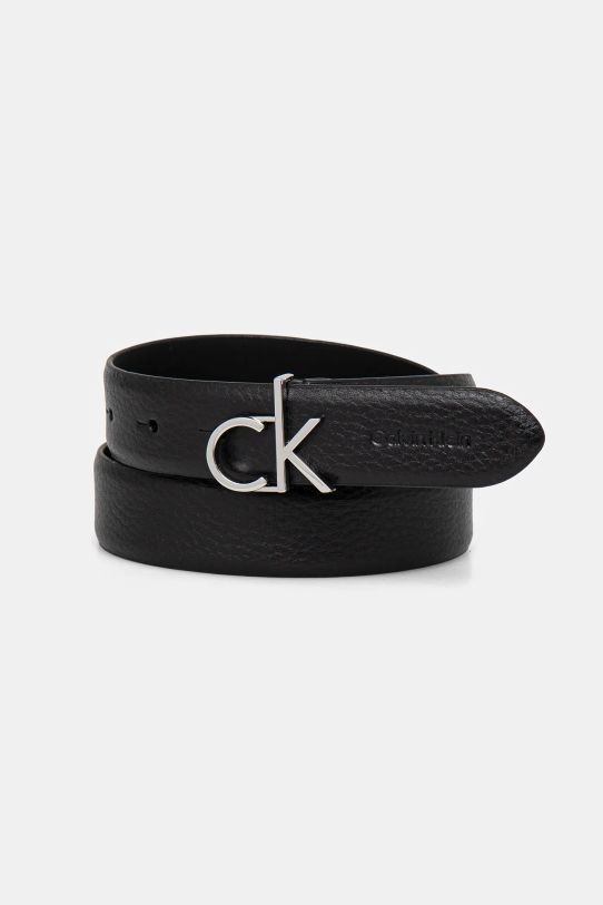 Кожаный ремень Calvin Klein чёрный K60K613073