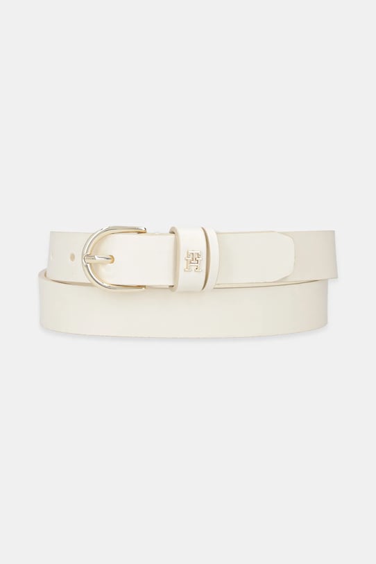 Tommy Hilfiger bőr öv bézs AW0AW16836