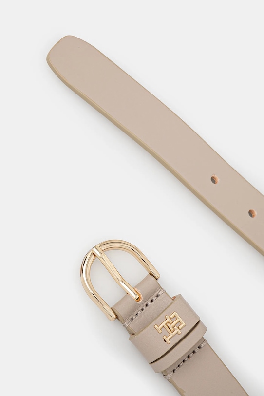 Tommy Hilfiger curea de piele AW0AW16836 bej NC25