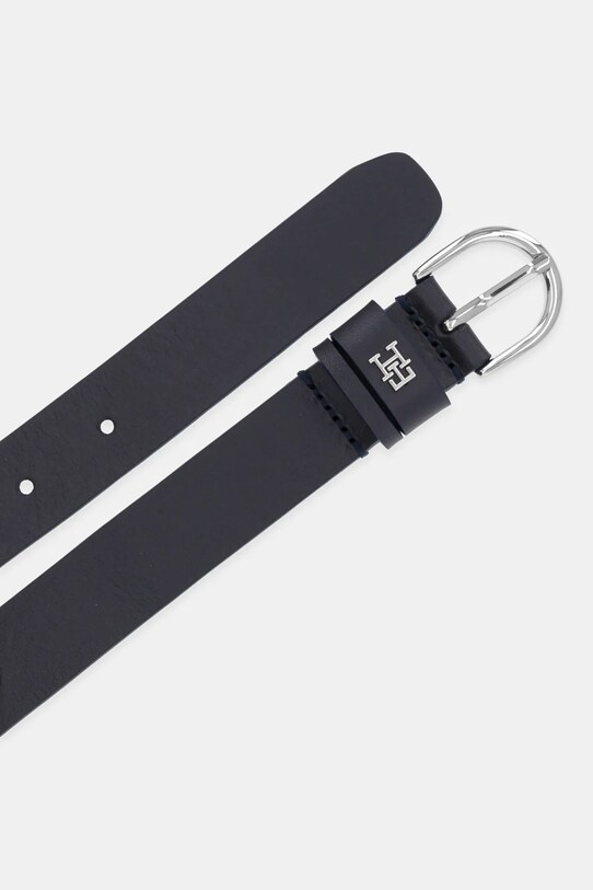 Tommy Hilfiger curea de piele AW0AW17279 bleumarin SS25