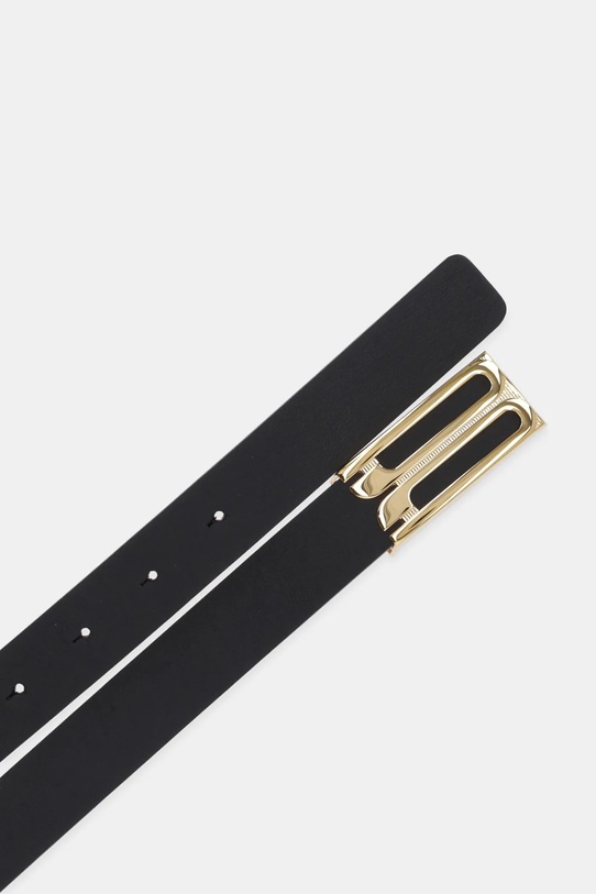 Kožený pásek Victoria Beckham 1125ABL006369A černá SS25