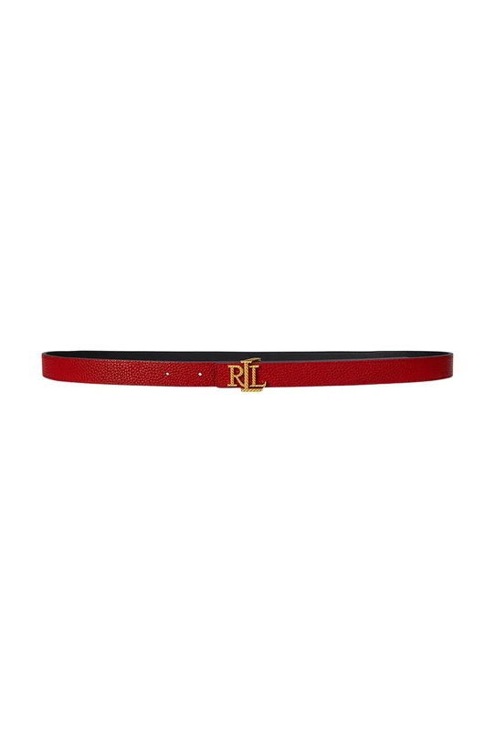 Kožený pásek Lauren Ralph Lauren 412959135 černá SS25