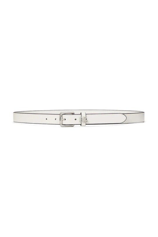Кожаный ремень Lauren Ralph Lauren белый 412968763