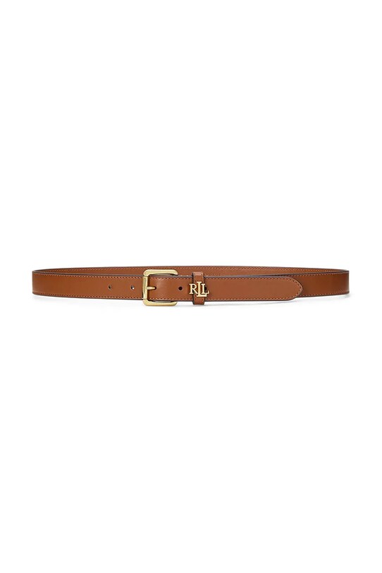 Шкіряний ремінь Lauren Ralph Lauren коричневий 412968763