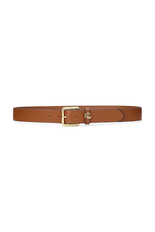 Lauren Ralph Lauren curea de piele maro 412968765