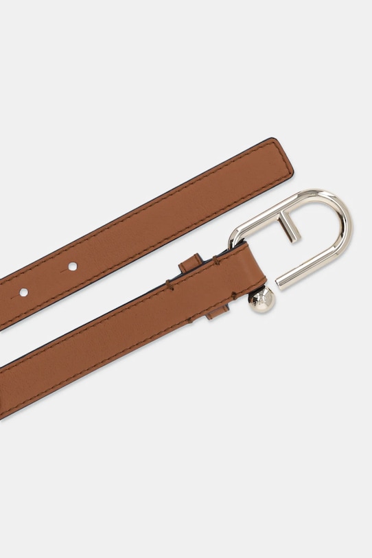 Furla pasek skórzany WC00089.BX2045.RY000 beżowy SS25