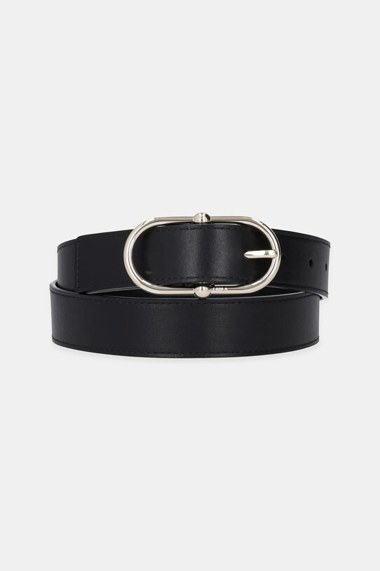 Kožený opasok Furla čierna WC00077.AX0733.O6000