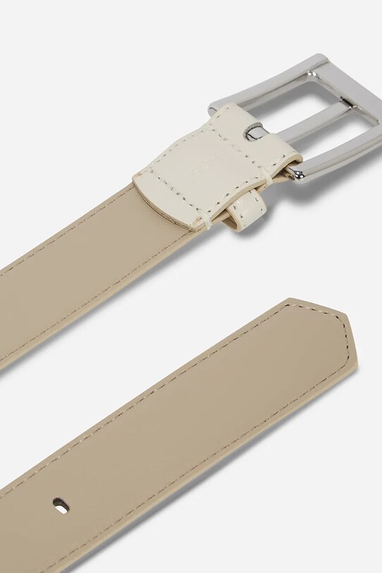 Karl Lagerfeld pasek skórzany biały A1W33147