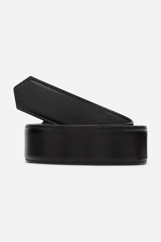 Шкіряний ремінь Karl Lagerfeld A1W33147 чорний SS25