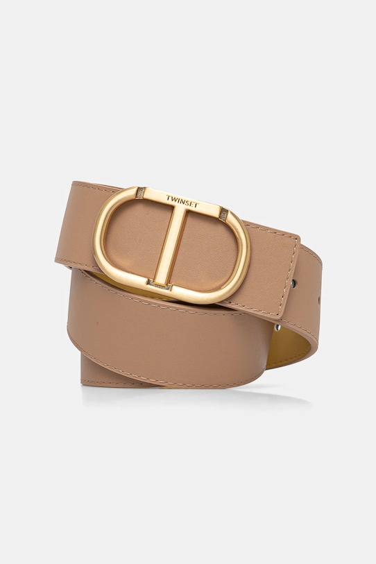 Колан с две лица Twinset кафяв 251TA4380