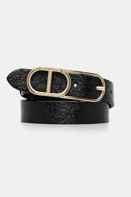 Twinset curea Planet friendly negru 251TA4110