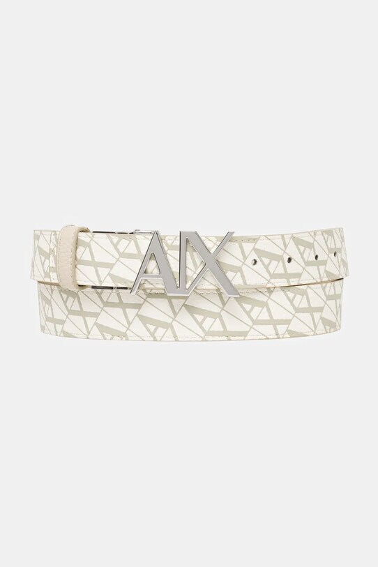 Armani Exchange pasek XW001203.AF13680 beżowy SS25