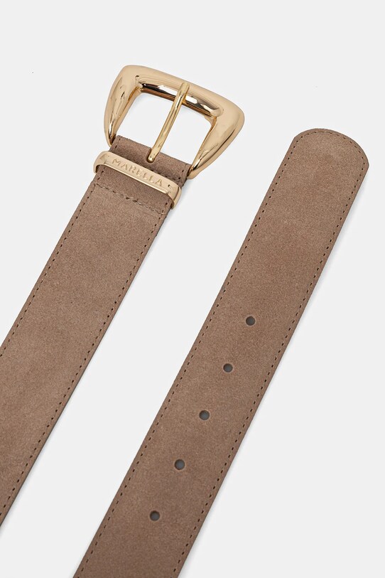 Kožni remen Marella CRESO 2513501056 bež SS25