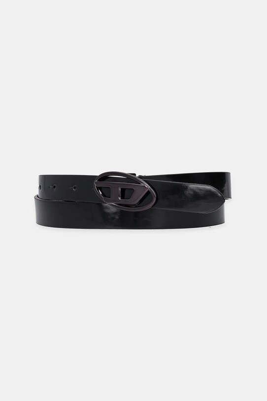 Diesel öv OVAL D LOGO B-1DR 20 belt fekete X09727.P1660