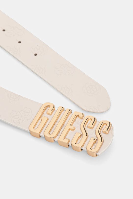 Guess pasek GERTY BW9196.P5135 beżowy SS25