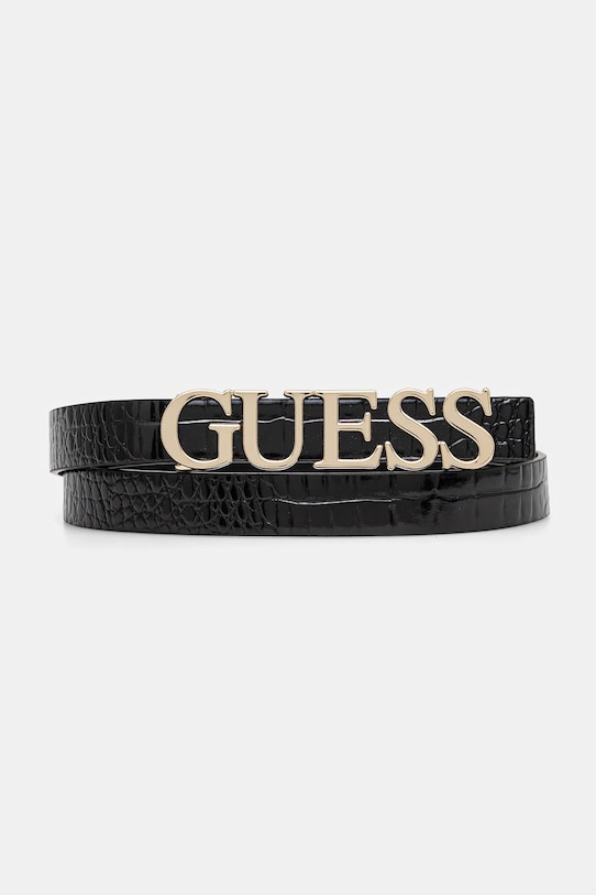 Guess pasek SYLVYE czarny BW9206.P5120