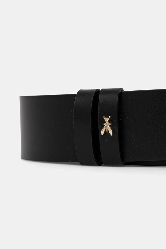 Kožený pásek Patrizia Pepe 2W0022.L048 černá SS25