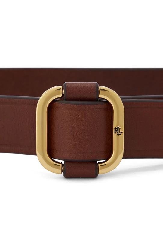 Шкіряний ремінь Lauren Ralph Lauren 412758842 коричневий SS25